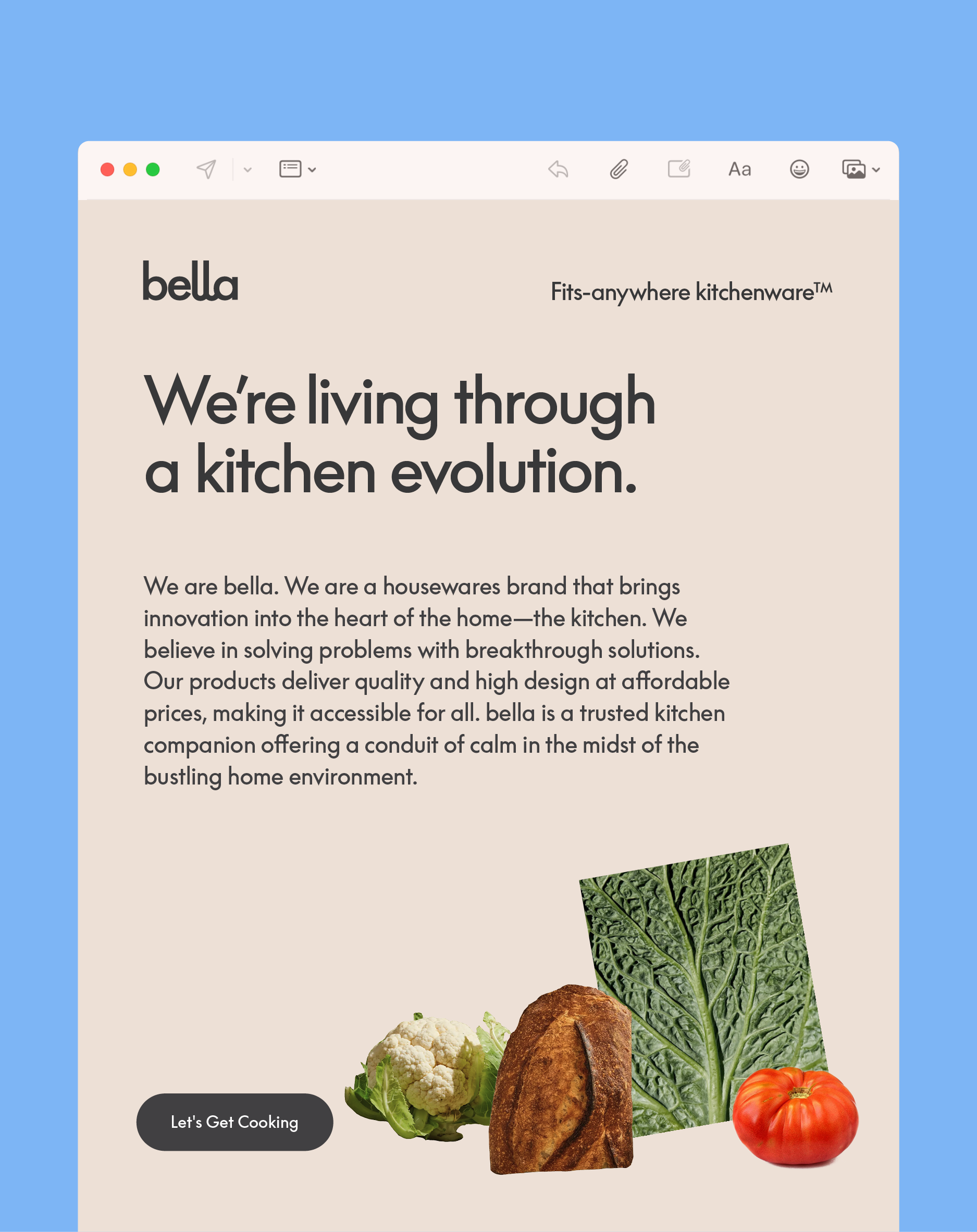 Bella Email Campaign examples