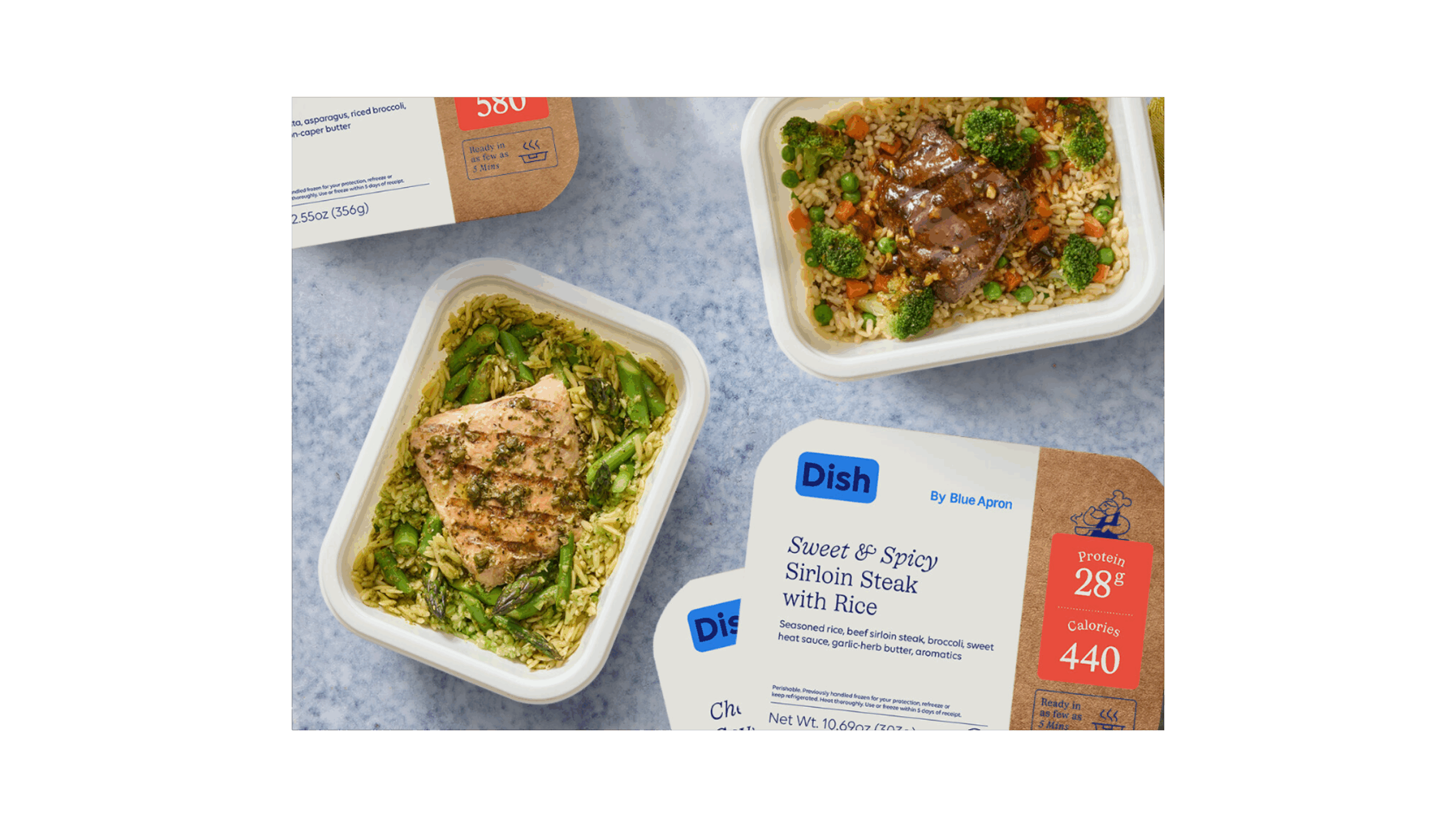 Blue Apron, Dish packaging