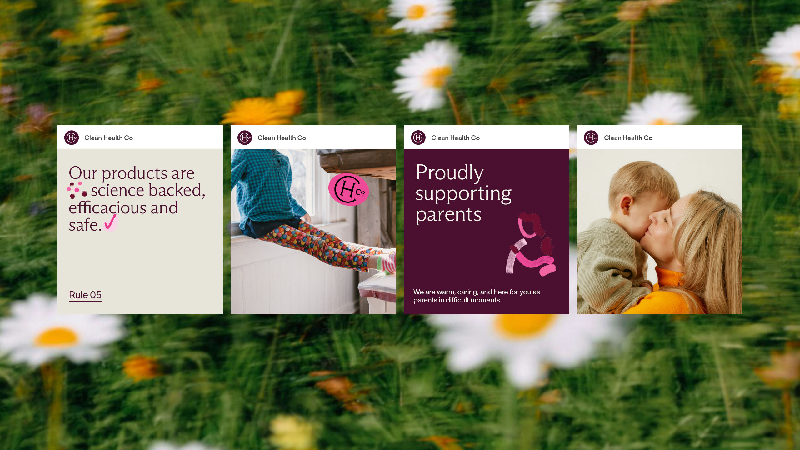 Clean Health Social Media examples