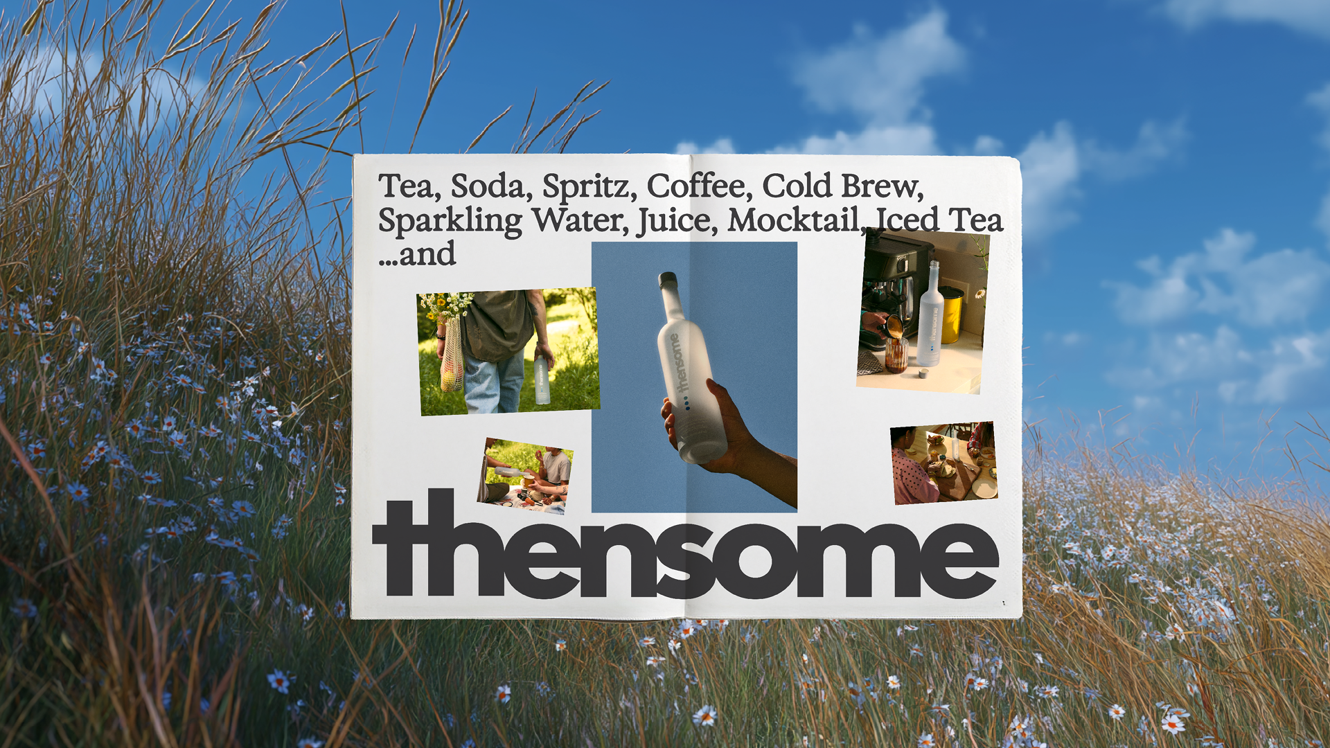 Thensome magazine spread