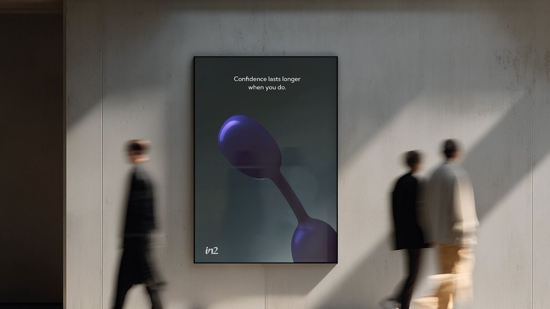 Balloon Campaign for sexual wellness device. Out of home