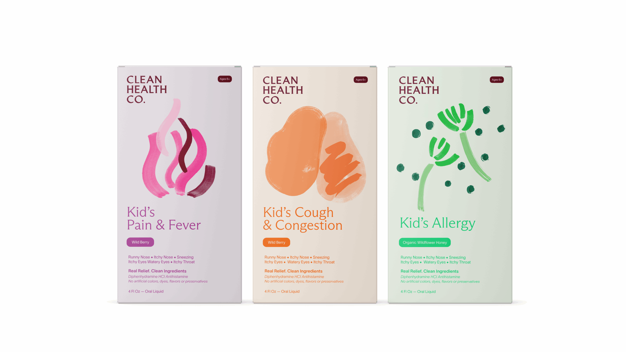 Clean Health Product packaging