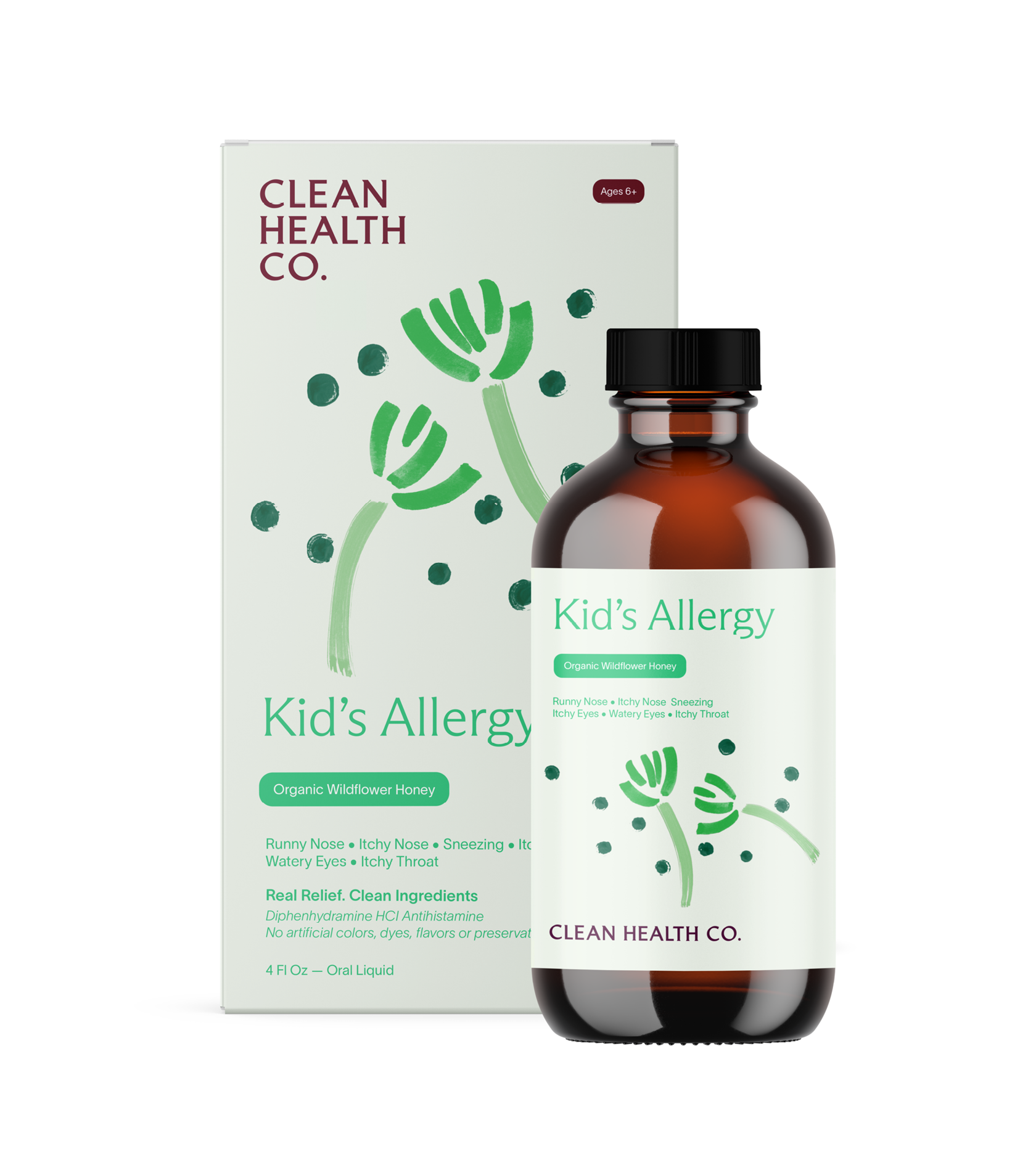 Clean Health Product Packaging