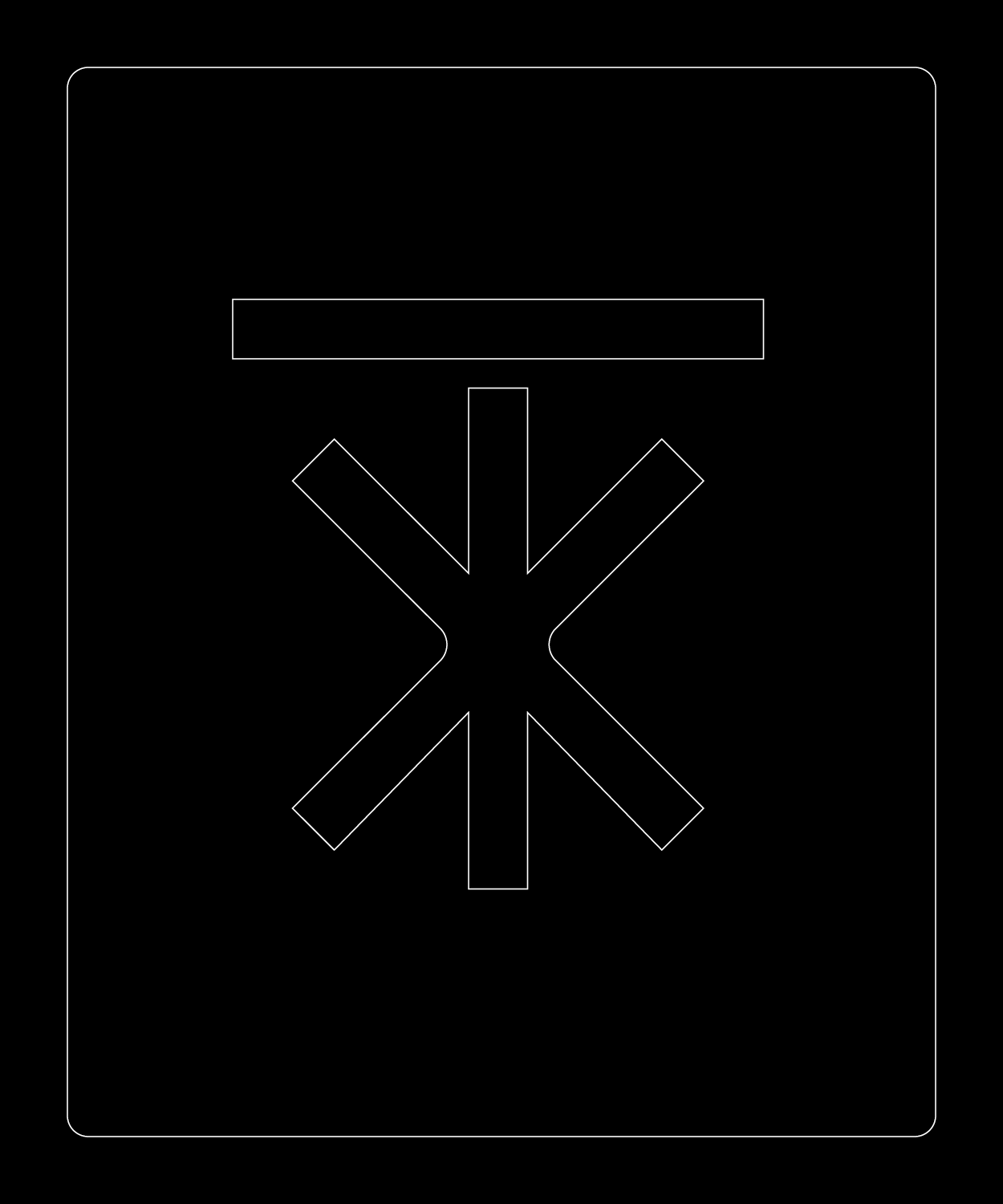 The Trailborn monograph combination of T and X